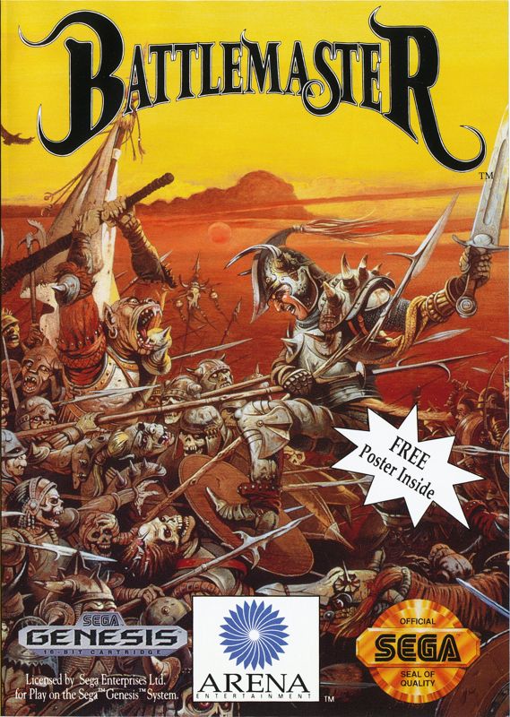 Battle Master box art for Sega Genesis